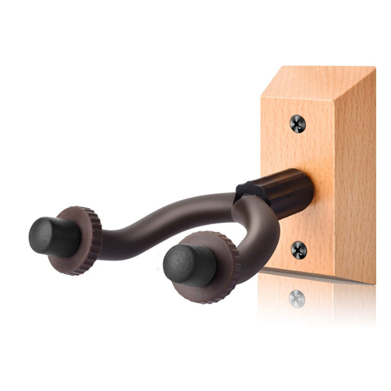 Classical Electric Guitar Wall Hanging Organizing System -Solid Wood Base Hook