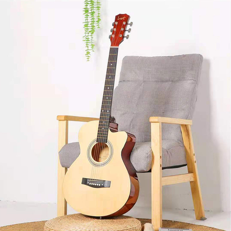 Acoustic Guitar Folk Instrument - 38 inch or 41 inch