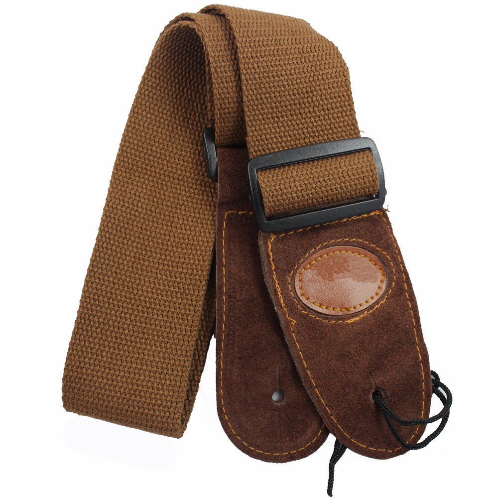 Cotton Guitar Universal Strap Cowhide Head