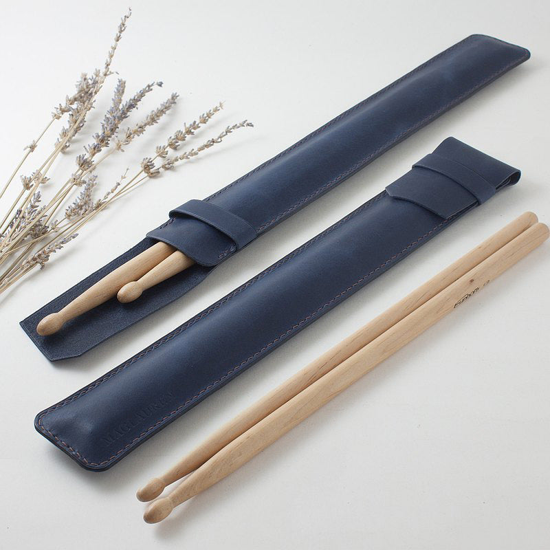 Drum Stick Bag Genuine Leather multiple color Choices