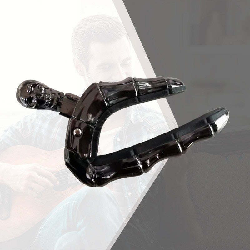 Guitar Capo with Stylish And Cool Skull Head Ghost Finger bones