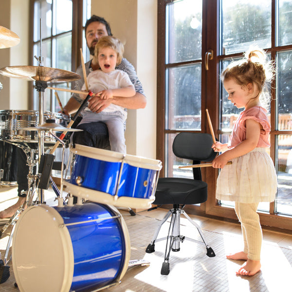 Drum Stool with Hydraulic Function and Back Rest