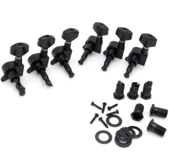 Folk and Acoustic Tuners Vintage Semi-closed Guitar Pegs