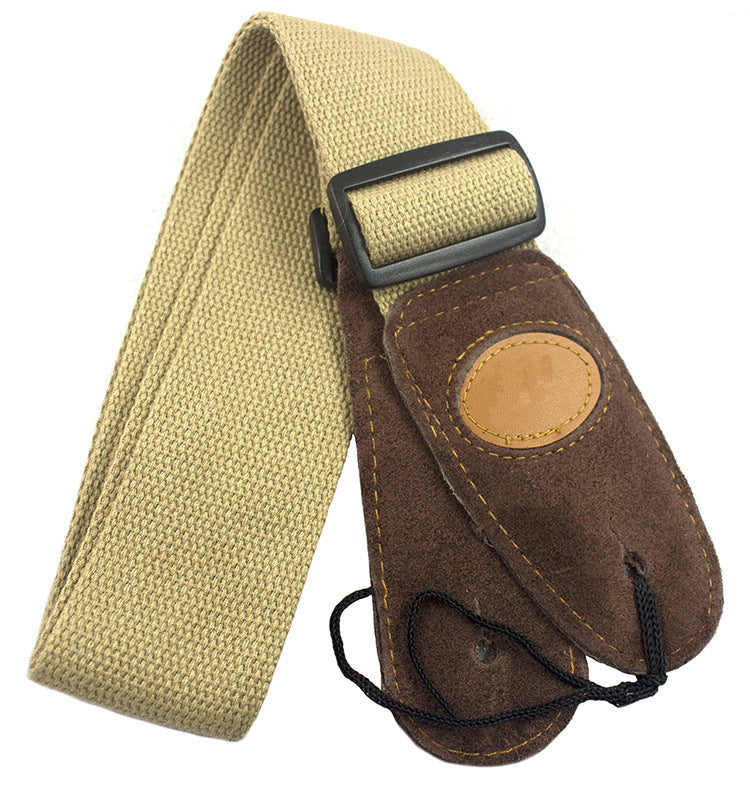 Cotton Guitar Universal Strap Cowhide Head