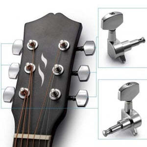 Folk and Acoustic Tuners Vintage Semi-closed Guitar Pegs