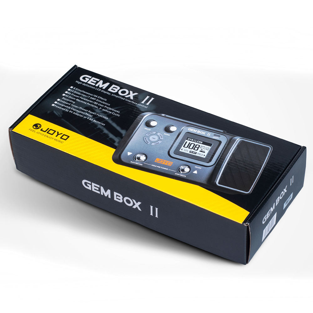 GEM BOX II -Two-stage Expression Pedal
