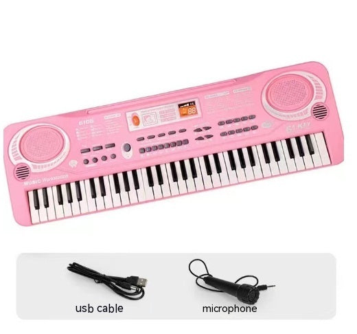 Children's Keyboard electronic organ with microphone