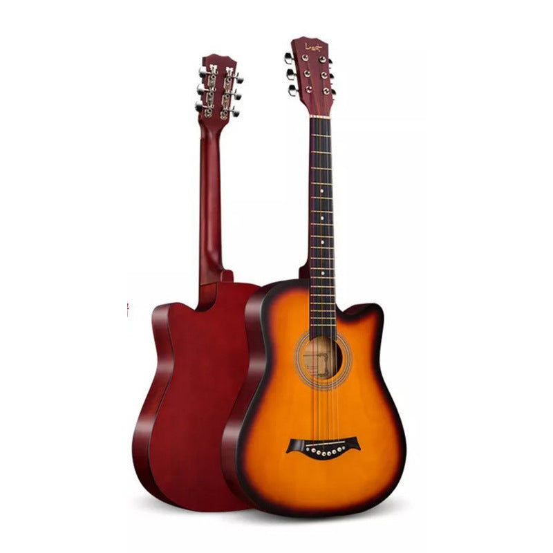 Acoustic Guitar Folk Instrument - 38 inch or 41 inch