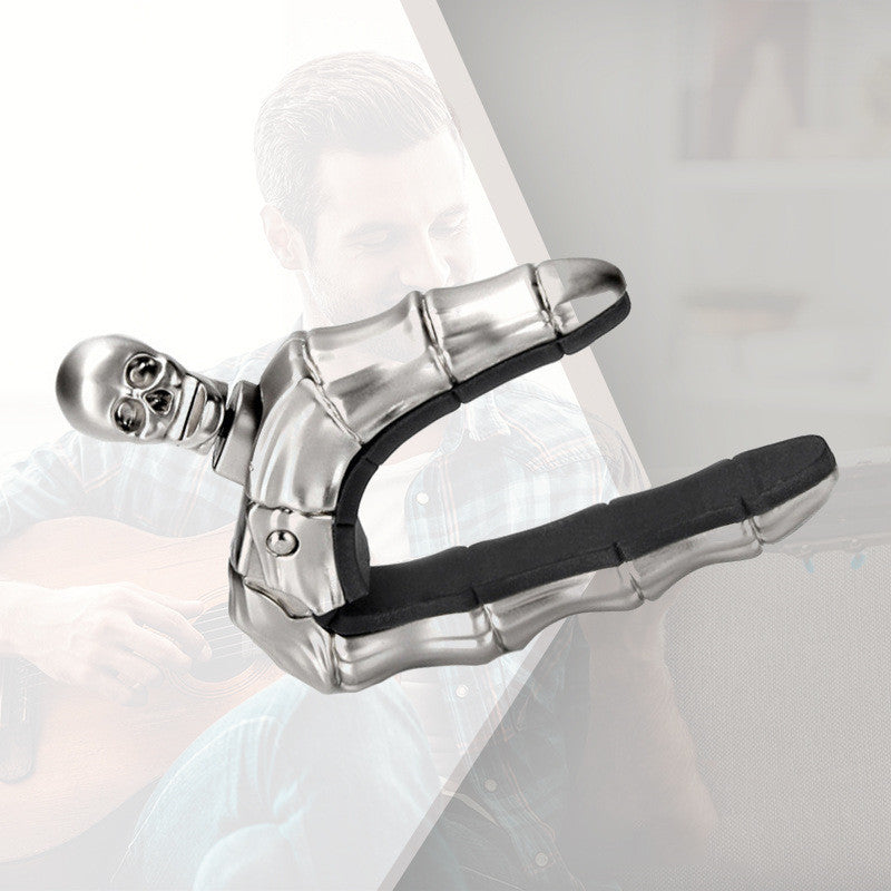 Guitar Capo with Stylish And Cool Skull Head Ghost Finger bones