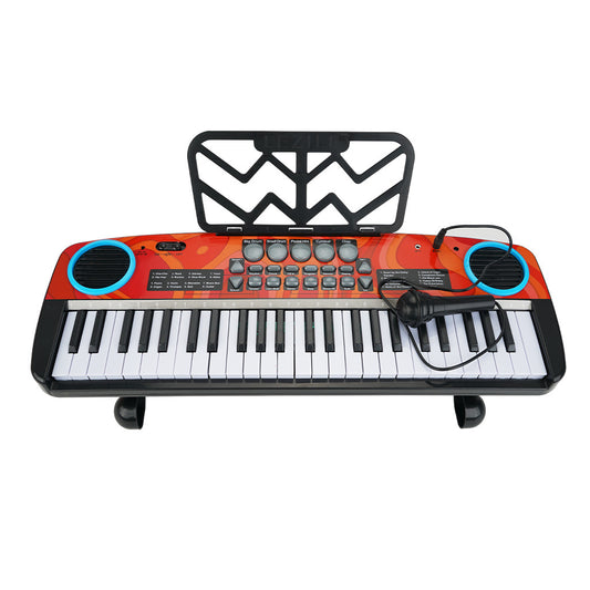 49-Key Electronic Organ Piano with Microphone