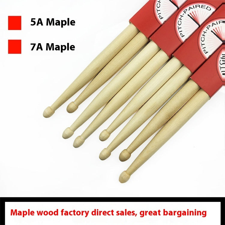 Drum Kit Drumstick Walnut 5A 7A Children Drumstick