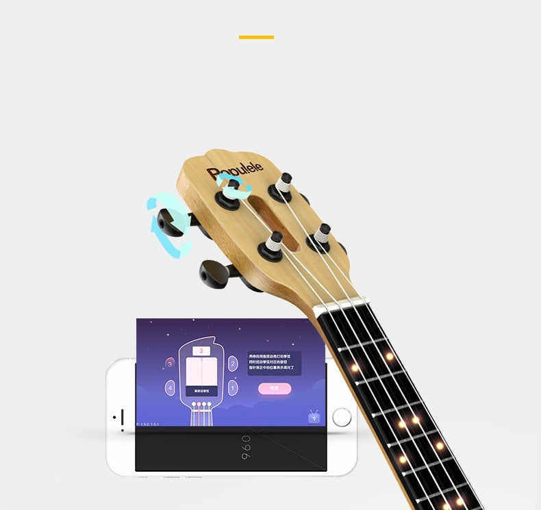 Smart Ukulele - Spruce with Smart APP Gift Package