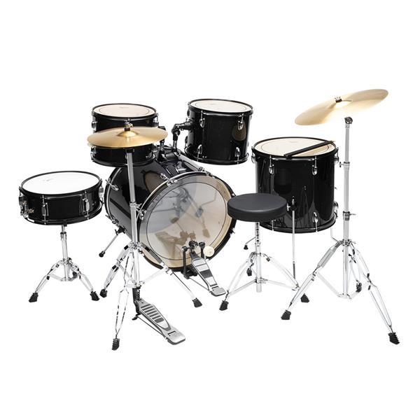 Beginner Glarry 22in 5-drum 9-Ply Set
