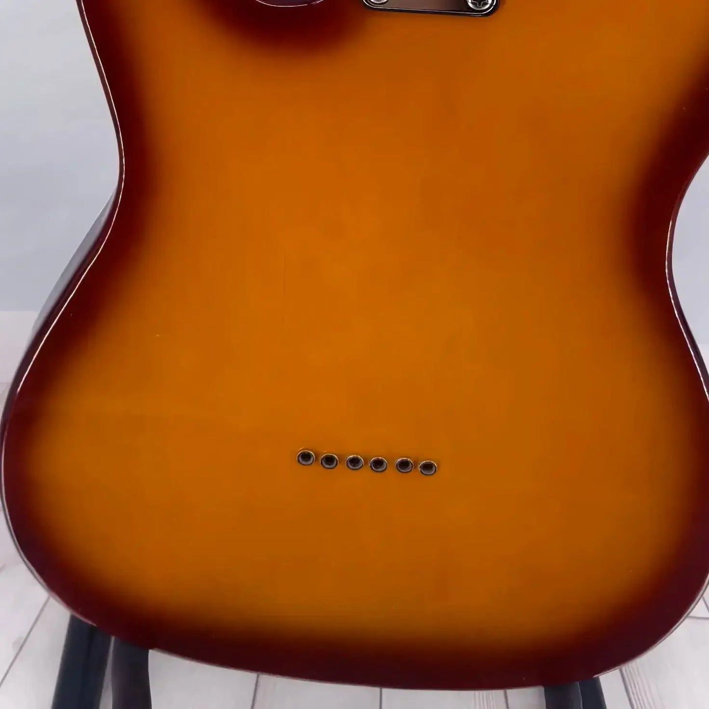 Hot-selling electric guitar with solid wood body, white protective cover, 6-string, electric guitar-themed gift Free Shipping