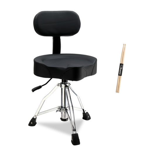 Drum Stool with Hydraulic Function and Back Rest