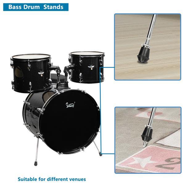 Beginner Glarry 22in 5-drum 9-Ply Set