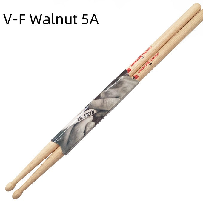 Drum Kit Drumstick Walnut 5A 7A Children Drumstick V F Walnut 5A